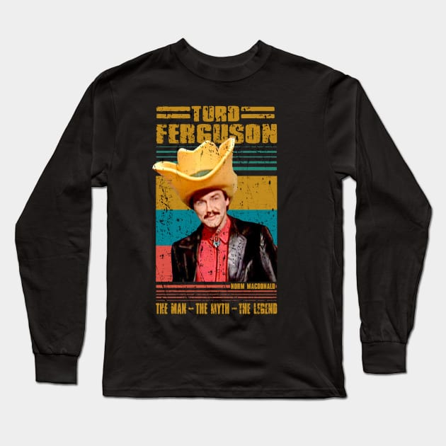 vintage norm macdonald Long Sleeve T-Shirt by danterjad